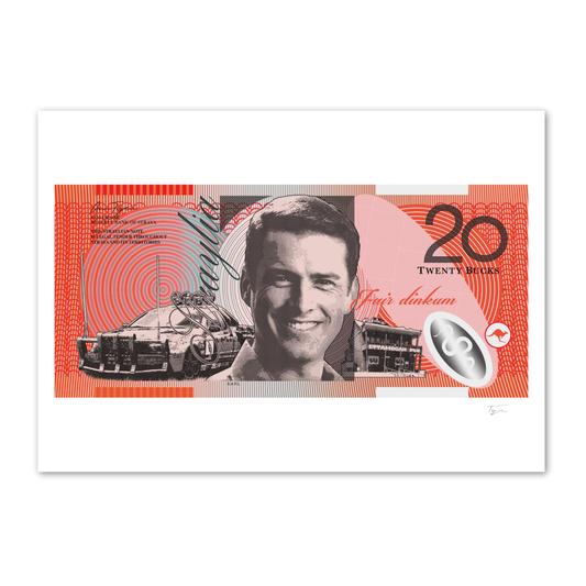 Straya Cash - 20 Bucks - Karl - By Aaron Tyler