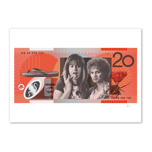 Straya Cash - 20 Bucks - Kath & Kim - By Aaron Tyler