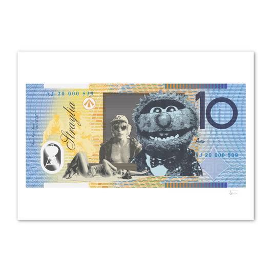 Straya Cash - 10 Bucks - Agro  -  By Aaron Tyler