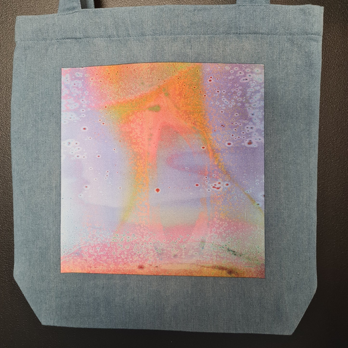 Dan OToole - Lavender Skies - Denim Tote Bag