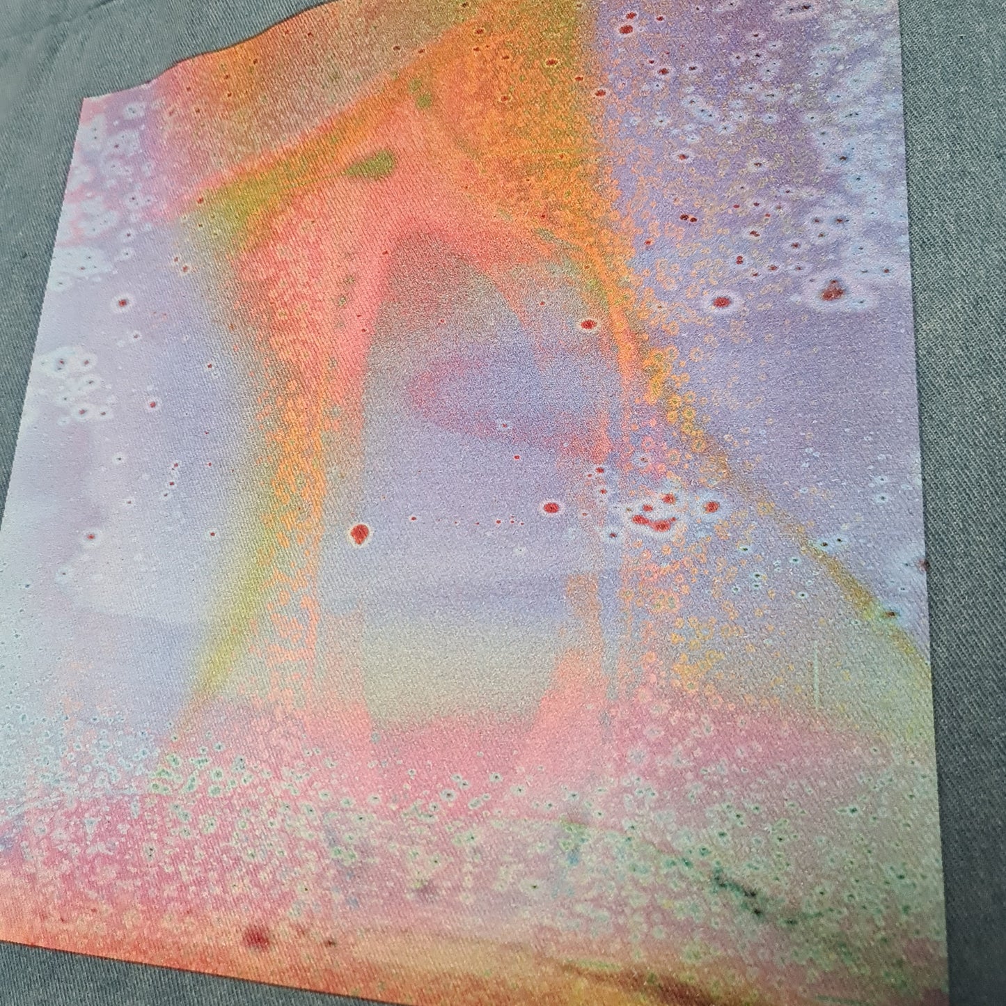 Dan OToole - Lavender Skies - Denim Tote Bag