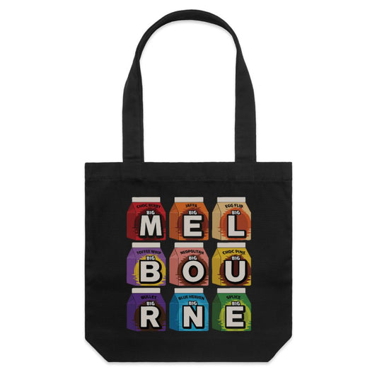 Big Melbourne - Dark mode Premium Tote bag