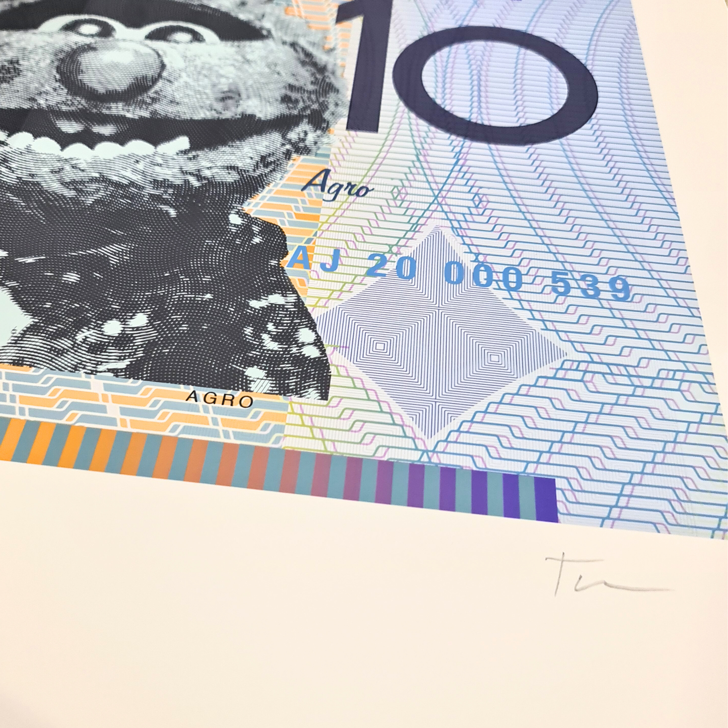 Straya Cash - 10 Bucks - Agro  -  By Aaron Tyler