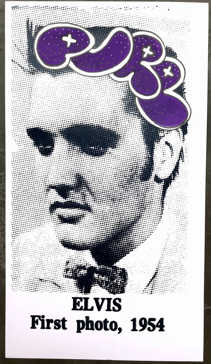 PURE EVIL - Elvis Purple Tag