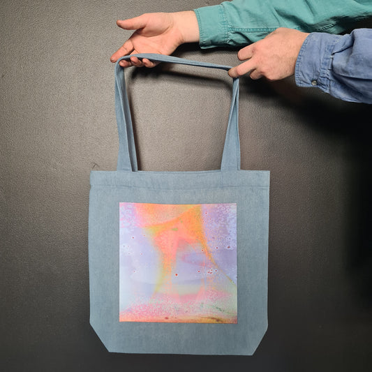 Dan OToole - Lavender Skies - Denim Tote Bag