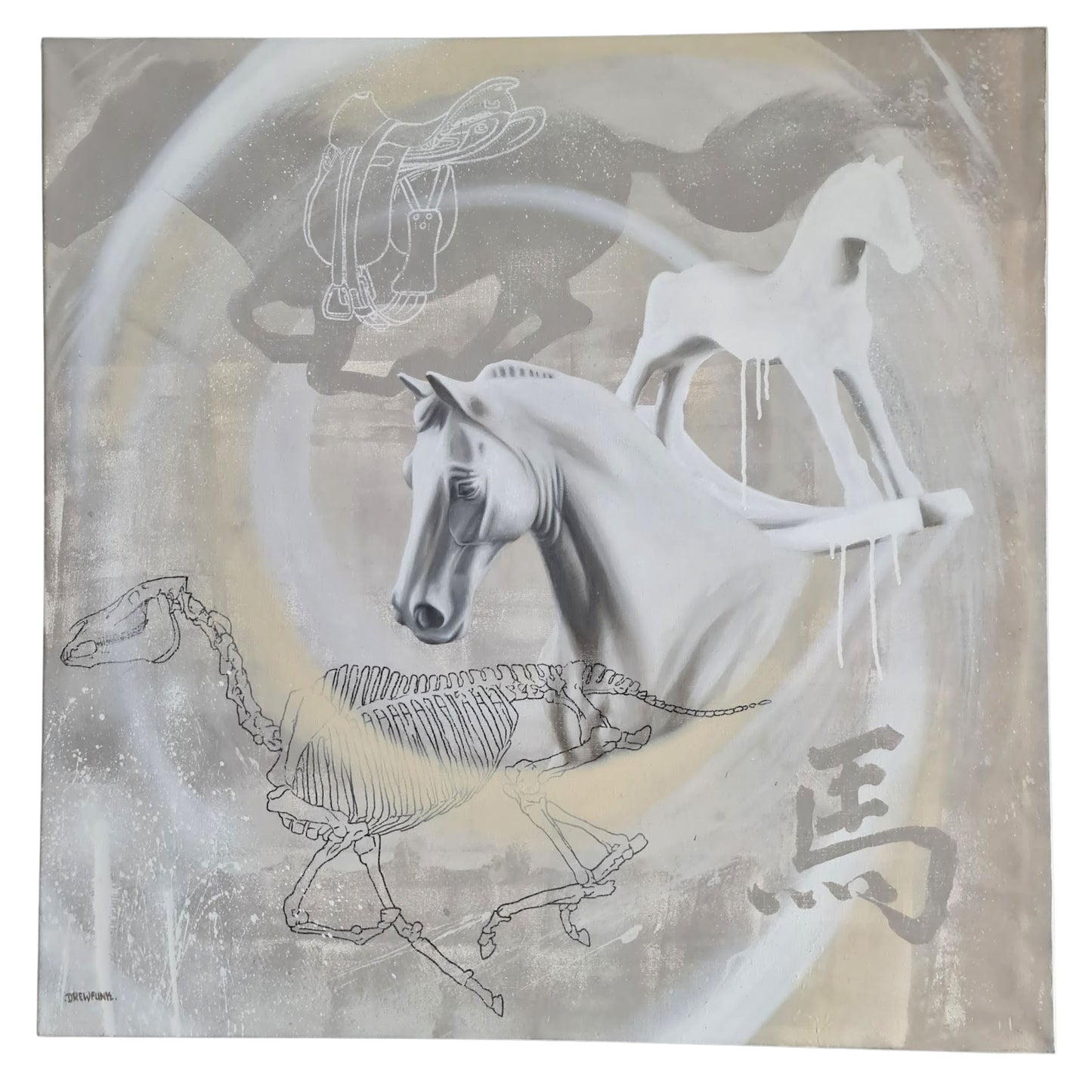 DREW FUNK - White Horse