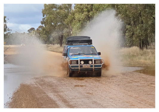 Variety Bash Day 2: Wyalong to Nyngan Car #70