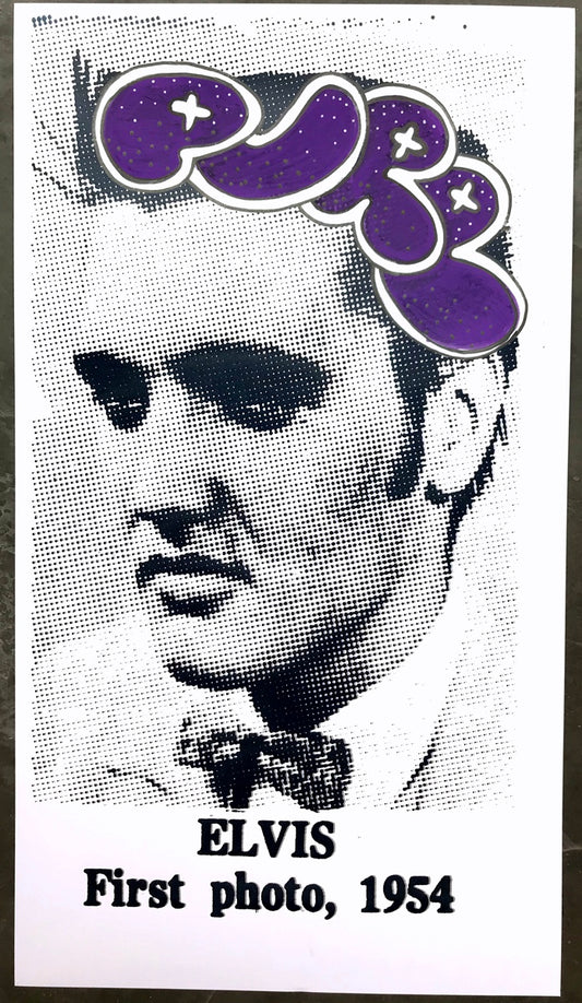 PURE EVIL - Elvis Purple Tag