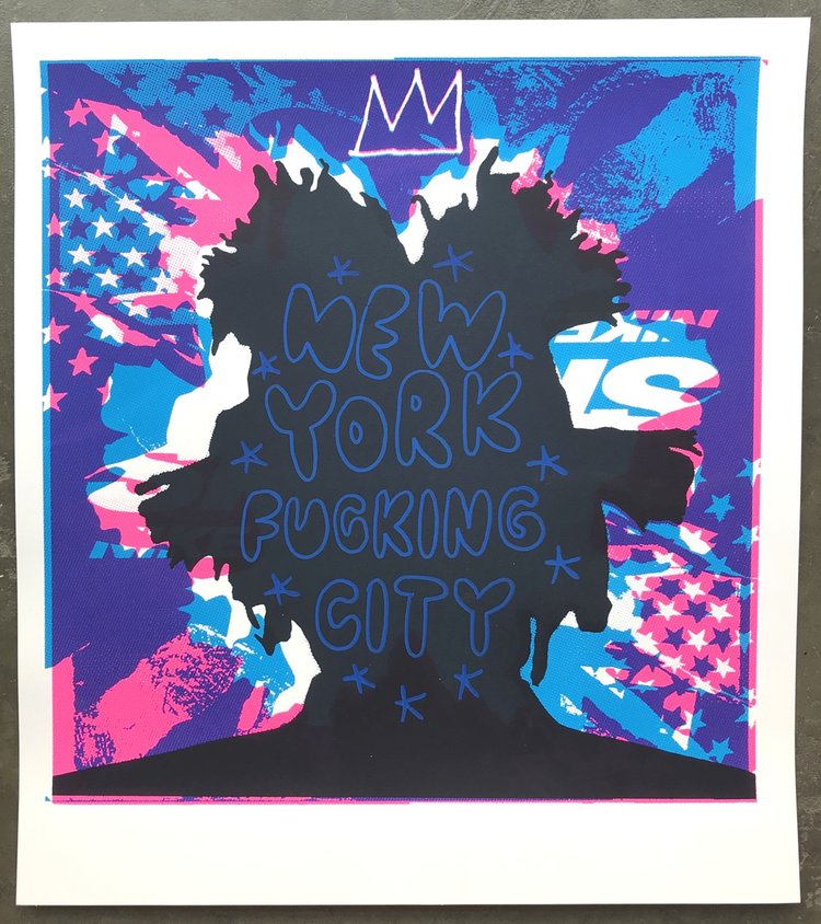 PURE EVIL - New York Fucking City Basquiat